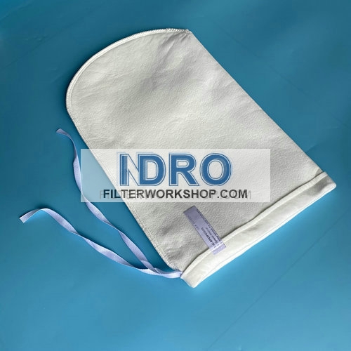 polypropylene(PP)/polyester(PE) felt drawstring filter bags