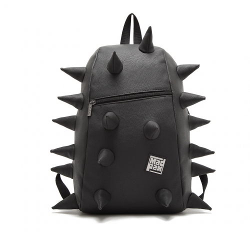 VIP$12.4 AB632 Bold Punk solid Hedgehog Shaped Leather-Like Backpack