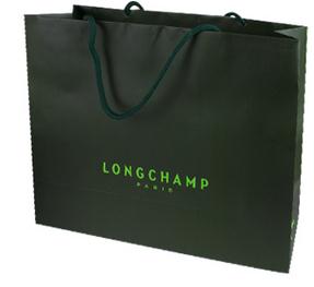 longchamp dustbag , PAPER BAG , card