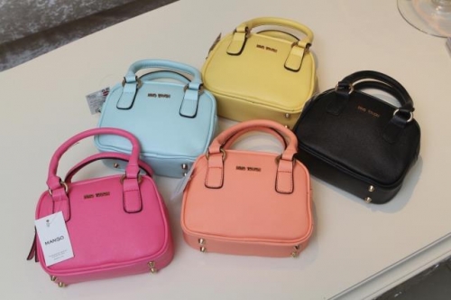 MNG Mango Touch VIP $4.5 AB785 Cute solid Candy Mini Shoulder Handbag