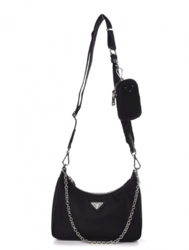 prada vip$35.2 AU780  PRADA Nylon Re-Edition 2005 Shoulder Bag Cammeo 451289nylon  21*11*6cm cm Messenger Bags / Cross Body