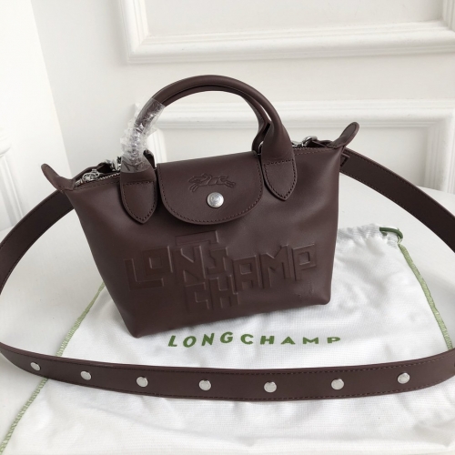 longchamp vip$62.9 AY607 Genuine leather 17*14*10cm cm Messenger Bags / Cross Body