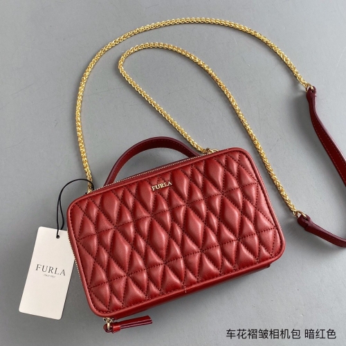 furla vip$34.9 AU821 Genuine leather  16.5*10*6.5cm cm Messenger Bags / Cross Body