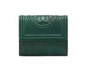 sale TORY BURCH VIP$22.6 AS777 Fleming Genuine leather Women Wallets Purses Holders