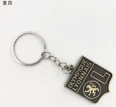 2021-2022 HJ09 Olympique Lyonnais Soccer Keychain