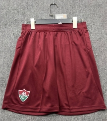 26-27 Fluminense Football Club Away Red Thailand Soccer Shorts-718