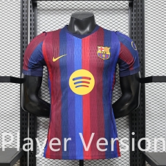 (S-3XL) Player Version 26-27 Barcelona Home Red&Blue Thailand Soccer Jersey AAA-888