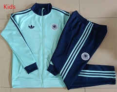 26-27 Germany Light Green Kids/Youth Soccer Jacket Uniform-815