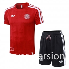 (S-4XL) Player Version 26-27 Germany Red Thailand Uniform-9926
