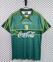 Retro Version 98-99 Club León Home Green Thailand Soccer Jersey AAA-3257