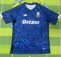 (S-4XL) 26-27 Special Version Porto Blue Thailand Soccer Jersey AAA-5303