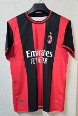 (S-4XL) 26-27 AC Milan Home Red&Black Thailand Soccer Jersey-4278