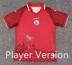 (S-4XL) Player Version 26-27 Haiti 2nd Away Red Thailand Soccer Jersey AAA-8025