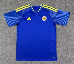(S-4XL) 26-27 Curaçao Home Blue Thailand Soccer Jersey AAA-8025