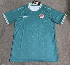 (S-4XL) 26-27 Iraq Home Blue Thailand Soccer Jersey AAA-7369