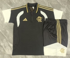 26-27 Flamengo Dark Brown Thailand Polo Uniform-815