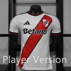 Player Version 26-27 River Plate Home White Thailand Soccer Jersey AAA-888