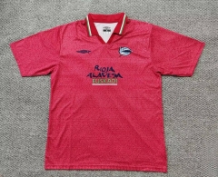 (S-4XL) Retro Version 02-03 Deportivo Alavés 2nd Away Red Thailand Soccer Jersey AAA-0141