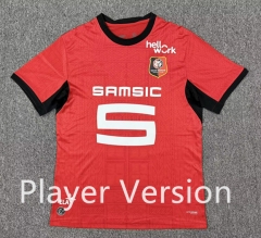 Player Version 26-27 Stade Rennais Home Red Thailand Soccer Jersey AAA-8025