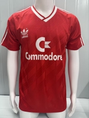 Retro Version 86 Bayern München Home Red Thailand Soccer Jersey AAA-503