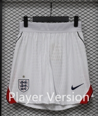(S-3XL) Player Version 26-27 England Home White Thailand Soccer Shorts-9171