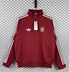 26-27 Spain Maroon Thailand Trench Coats-3257