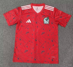 (S-4XL) 26-27 Coca Cola Joint Version Mexico Red Thailand Soccer Jersey AAA-5378