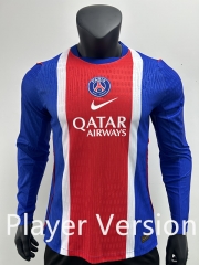 Player Version 26-27 Paris SG Home Blue LS Thailand Soccer Jersey AAA-0871