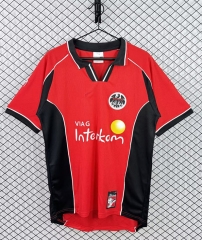 Retro Version 98-00 Eintracht Frankfurt Home Red Thailand Soccer Jersey AAA-3257