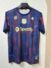 (S-4XL) 26-27 Special Edition Barcelona Royal Blue Thailand Soccer Jersey AAA-4728