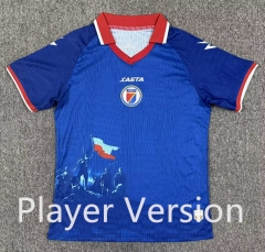 (S-4XL) Player Version 26-27 Haiti Home Blue Thailand Soccer Jersey AAA-8025