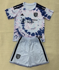 26-27 San Jose Earthquakes Away Blue Soccer Unifrom-AY