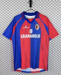 Retro Version 98-99 Bologna FC 1909 Home Red&Blue Thailand Soccer Jersey AAA-3257