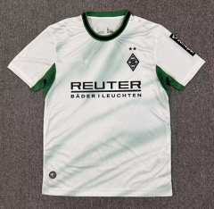 26-27 Borussia Mönchengladbach Home White Thailand Soccer Jersey AAA-8025