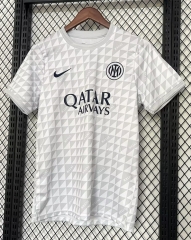 26-27 Inter Milan White Thailand Training Soccer Jersey AAA-9070