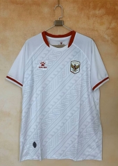 26-27 Indonesia Away White Thailand Soccer Jersey AAA-9070