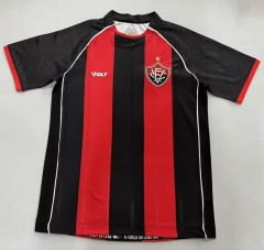 (S-4XL) 26-27 EC Vitória Home Red&Black Thailand Soccer Jersey AAA-908