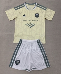 26-27 Portland Timbers Away Yellow Soccer Uniform-AY