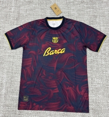 (S-4XL) 26-27 Commemorative Edition Barcelona Red&Blue Thailand Soccer Jersey AAA-4506