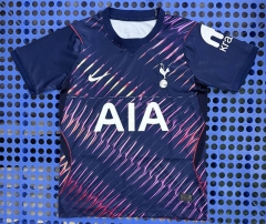 (S-4XL ) 26-27 Tottenham Hotspur Away Blue Thailand Soccer Jersey AAA-2733