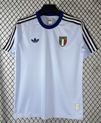(S-4XL) 26-27 Italy Light Blue Thailand Training Soccer Jersey AAA