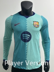 Player Version 26-27 Barcelona 2nd Away Green Thailand LS Soccer Jersey AAA-0871