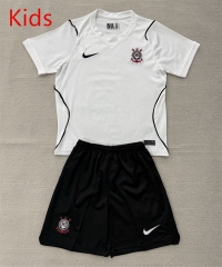 26-27 Corinthians Home White Kids/Youth Soccer Unifrom-AY