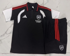 2026-27 Arsenal Black Thailand Polo Uniform-815