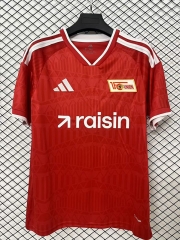 (S-4XL) 26-27 FC Union Berlin Home Red Thailand Soccer Jesrey AAA-2044