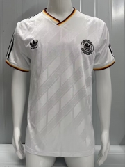 Retro Version 1986 Germany Home White Thailand Soccer Jersey AAA-503