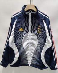 Retro Version 2006 France Blue&White Thailand Trench Coats -0255