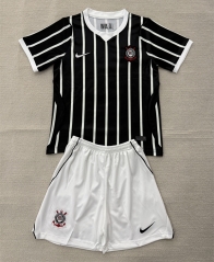 26-27 Corinthians Away Black Soccer Uniform-AY