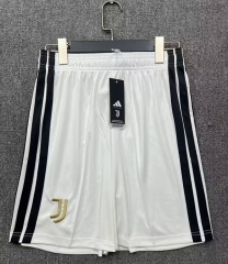 26-27 Juventus Home White Thailand Soccer Shorts