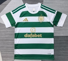(S-4XL) 26-27 Celtic Home White&Green Thailand Soccer Jersey AAA-4927